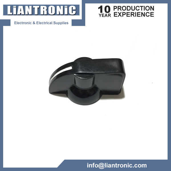 Plastic 6mm Shaft Dia Volume Knob