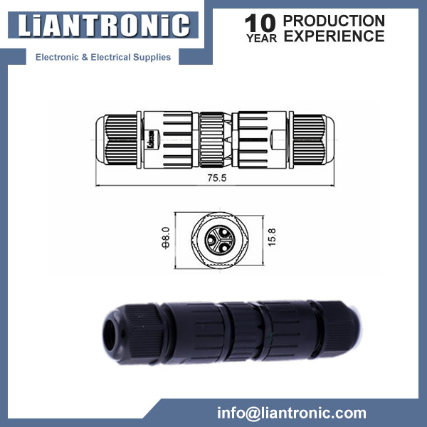 3Pin Waterproof Connector IP67