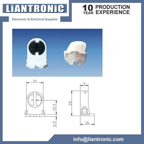 G5 Plastic Fluorescent Lamp Holder